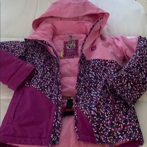 Girls Burton dry ride winter coat